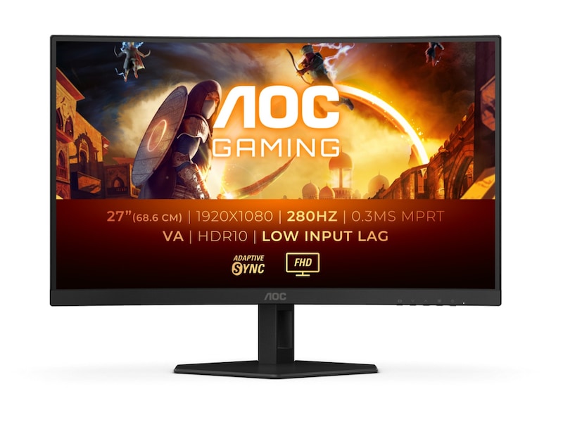 AOC 27" Curved gamingskärm C27G4ZXE Gamingskärmar