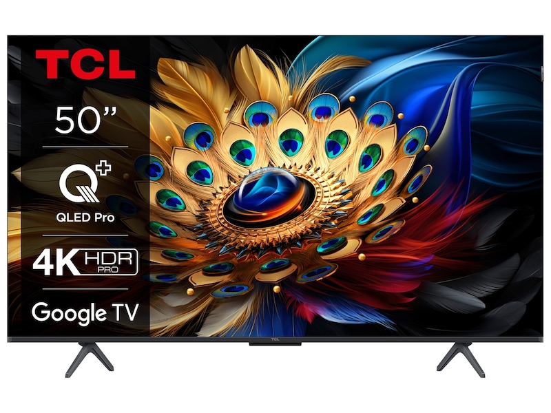 TCL 50" 50C61B QLED Pro 4K Google TV TV