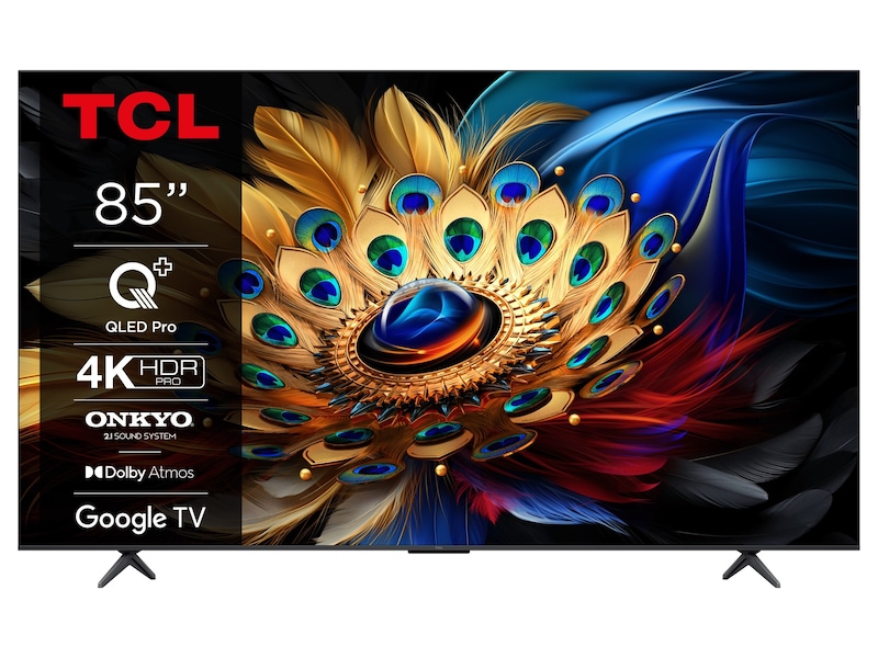 TCL 85" 85C61B QLED Pro 4K Google TV TV