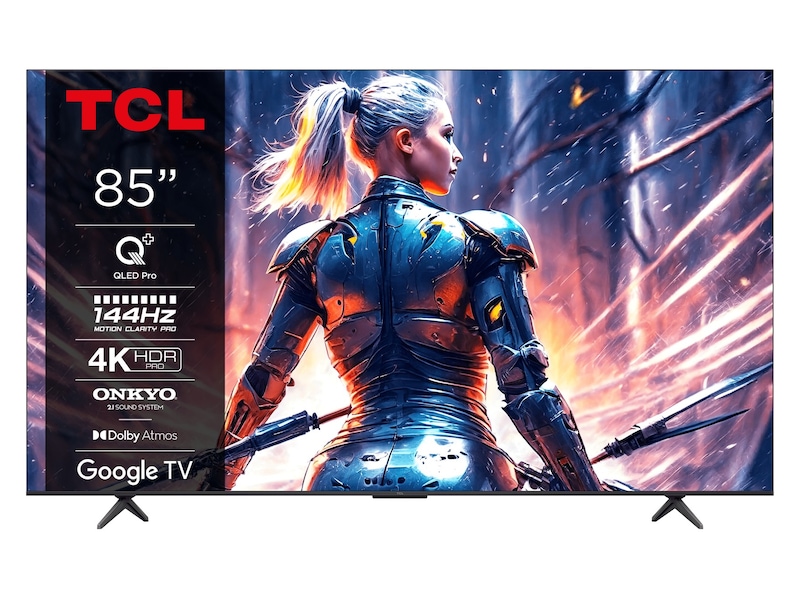 TCL 85" 85T8B QLED Pro 4K Google TV TV