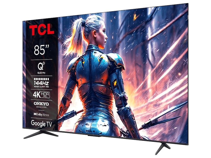 TCL 85" 85T8B QLED Pro 4K Google TV TV