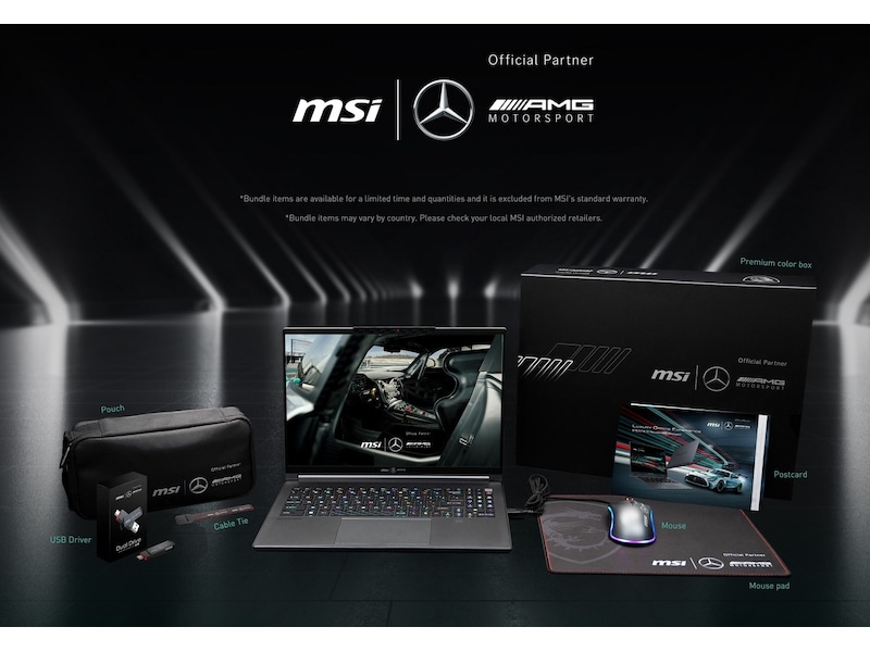 MSI Stealth 16 Mercedes AMG 16" UHD Gaming laptop