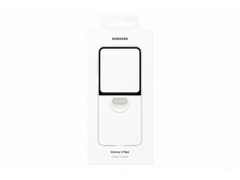 Samsung Galaxy Z Flip6 Clear Case skal (transparent) Mobilskal