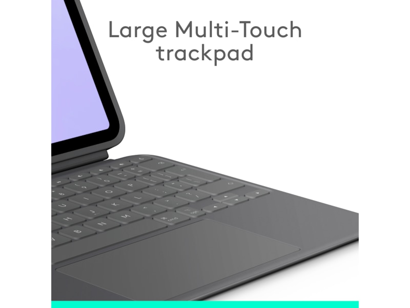 Logitech iPad Pro 11" Combo Touch Tangentbordfodral (grafitt) Skydd