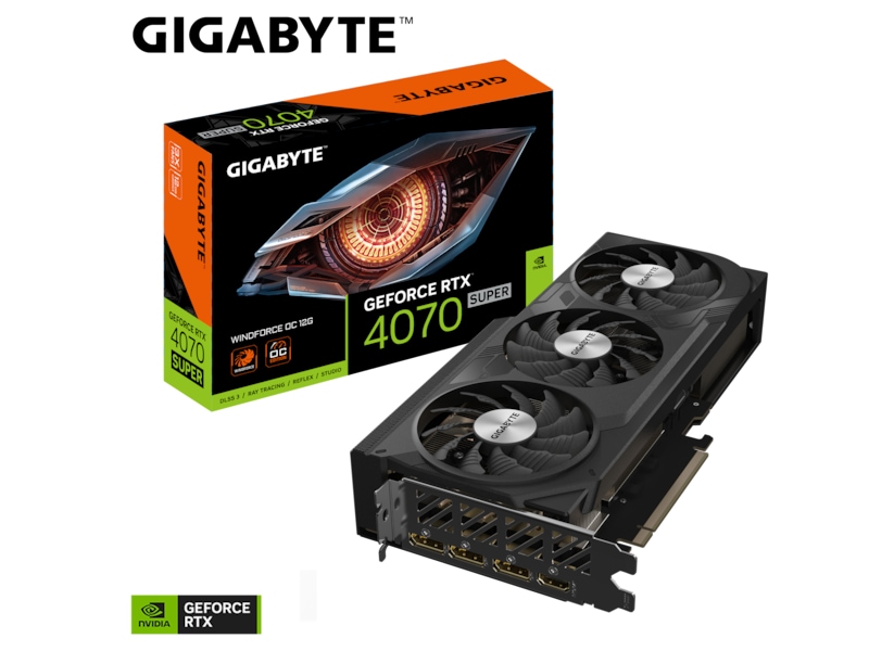 Gigabyte GeForce RTX 4070 SUPER Windforce OC Grafikkort