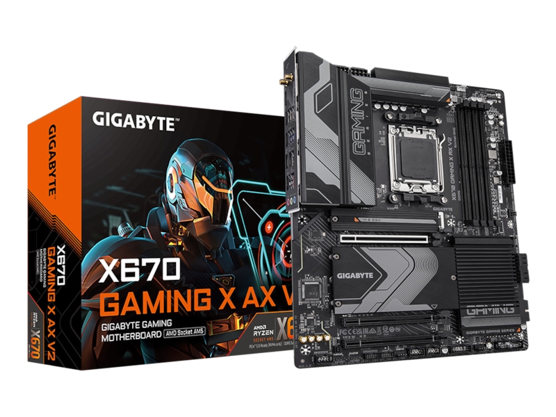 GIGABYTE X670 GAMING X AX V2 Moderkort AMD Socket