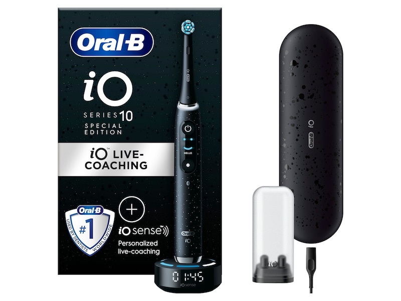 Oral-B iO 10 elektrisk tandborste (svart) Eltandborste