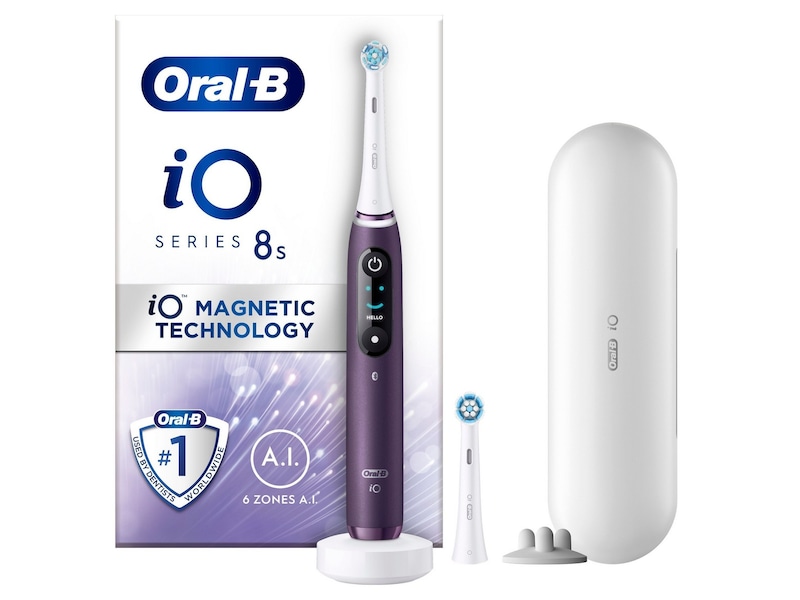 Oral-B iO 8 elektrisk tandborste (violett) Eltandborste