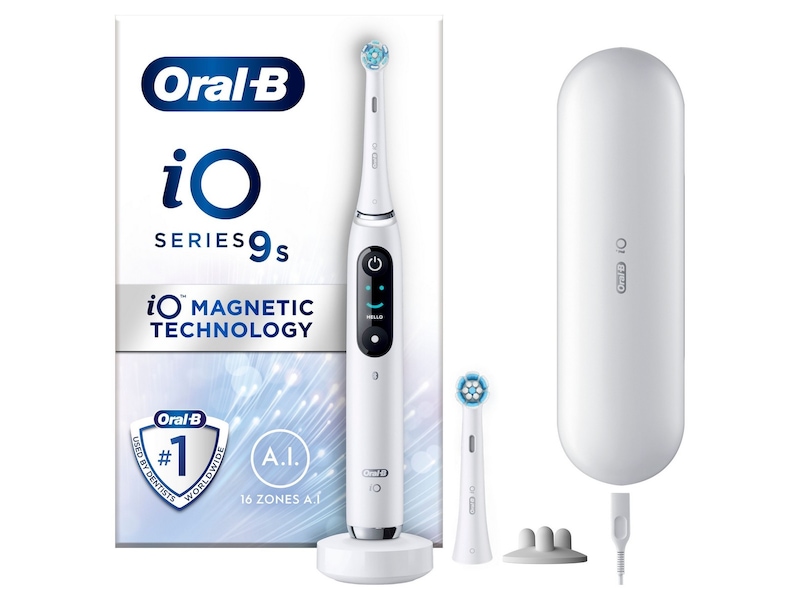 Oral-B iO 9 elektrisk tandborste (vit) Eltandborste