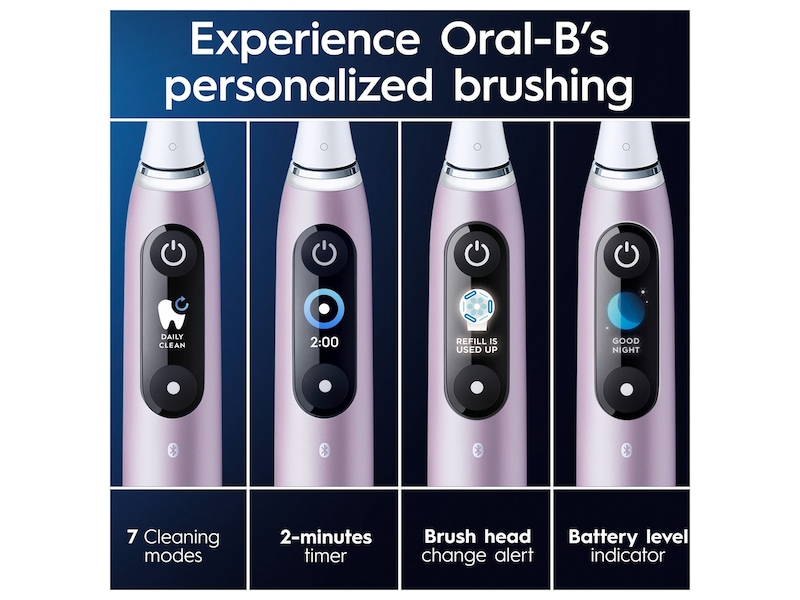 Oral-B iO 9 elektrisk tandborste (rosa) Eltandborste