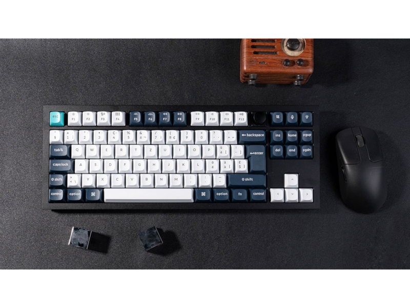 Keychron Q3 MAX 80% trådlös tangentbord Brown Switches Gamingtangentbord