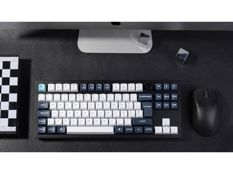 Keychron Q3 MAX 80% trådlös tangentbord Brown Switches Gamingtangentbord