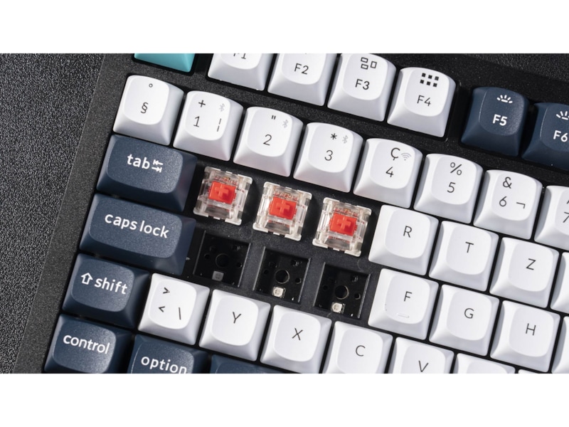 Keychron Q3 MAX 80% trådlös tangentbord Brown Switches Gamingtangentbord