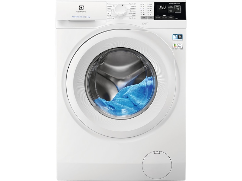 Electrolux EW6F5248G4 tvättmaskin (vit) Tvättmaskin