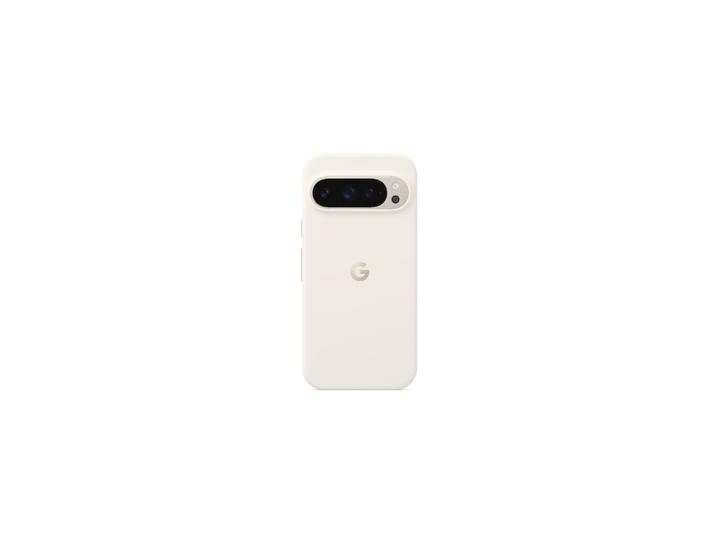 Google Pixel 9 / 9 Pro Silikonskal (porcelain) Mobilskal