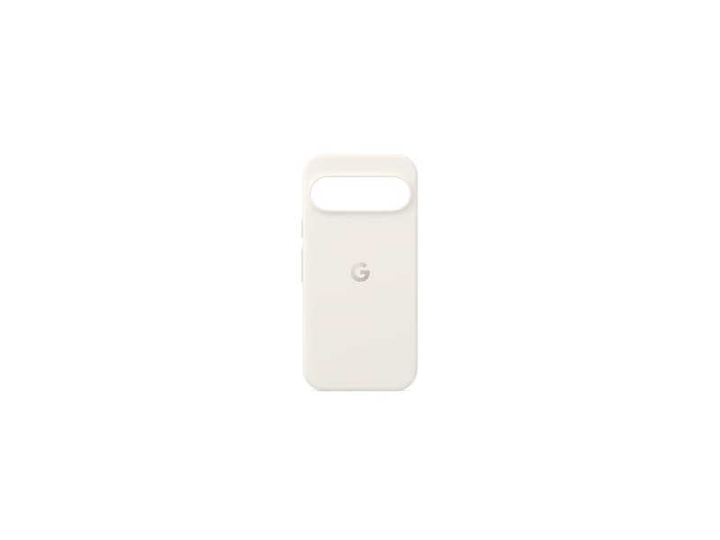 Google Pixel 9 / 9 Pro Silikonskal (porcelain) Mobilskal