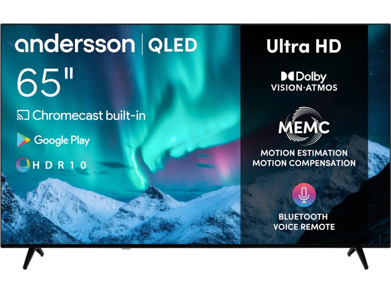 Andersson 65" 4K QLED-TV QLED6550UHD TV