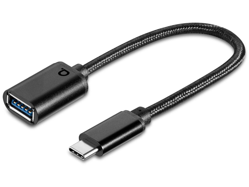 Andersson USB-A till USB-C Adapter 15cm (svart) USB-kablar