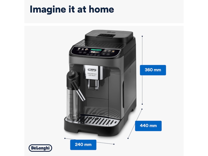 Delonghi Magnifica EVO Next ECAM310.60.B Automatisk kaffemaskin Espressomaskiner