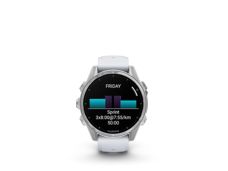 Garmin fenix 8 AMOLED 43mm GPS (stainless steel/whitestone) Smartwatches