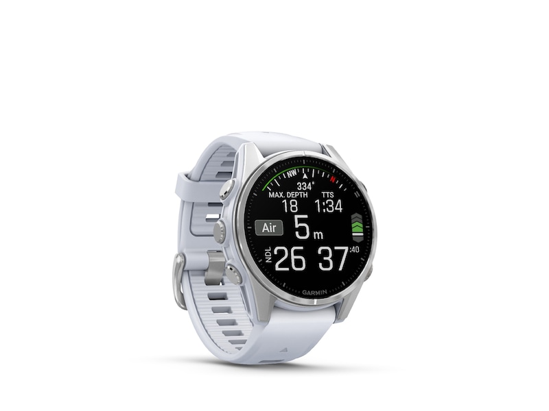 Garmin fenix 8 AMOLED 43mm GPS (stainless steel/whitestone) Smartwatches