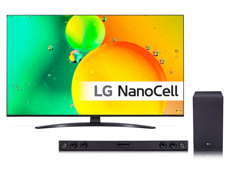 LG 55" NANO NanoCell 4K TV 55NANO76 50 - 59 tums TV