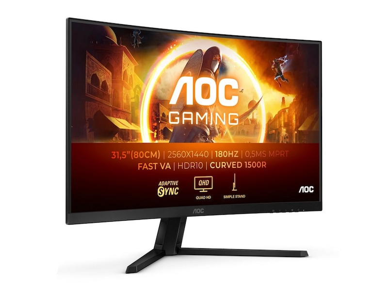 AOC 32" curved gamingskärm CQ32G4VE Gamingskärmar