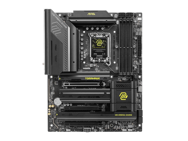 MSI MAG Z890 TOMAHAWK WIFI Moderkort Intel Socket