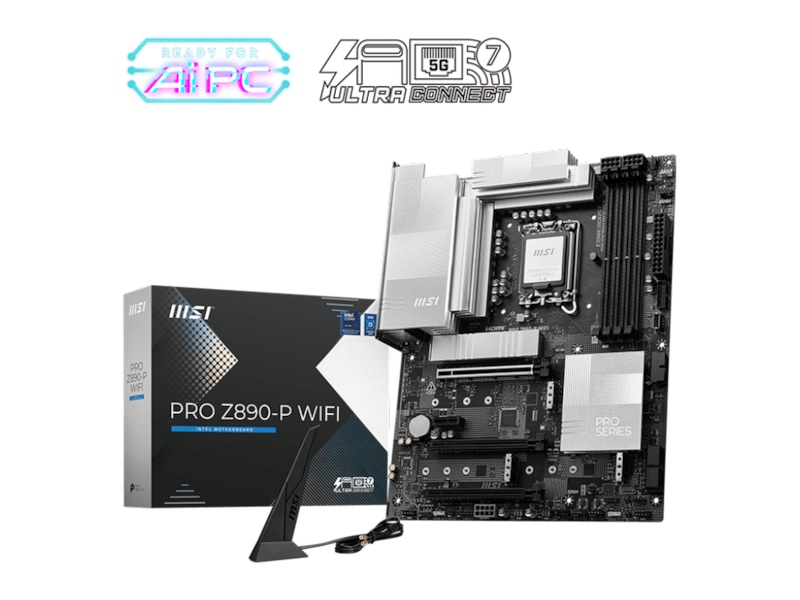 MSI PRO Z890-P WIFI Moderkort Intel Socket