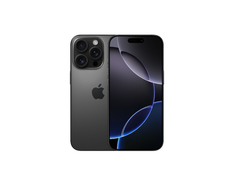 iPhone 16 Pro 256GB (svart titan) Mobiltelefoner