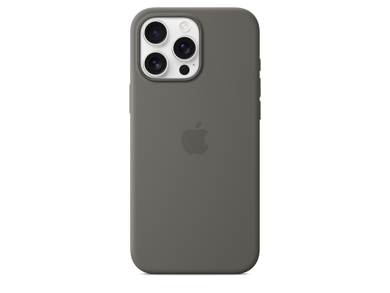 Apple iPhone 16 Pro Max Silikonskal (granitgrå) Mobilskal