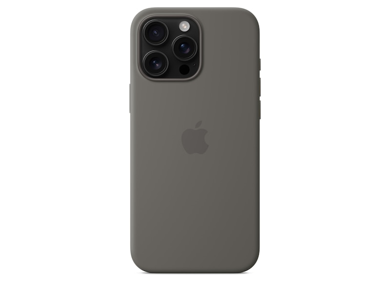 Apple iPhone 16 Pro Max Silikonskal (granitgrå) Mobilskal