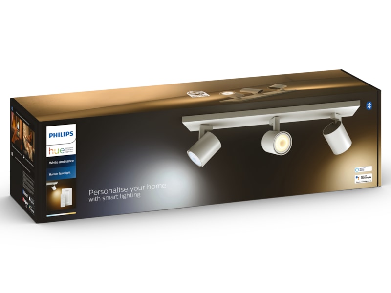 Philips Hue Runner spotlampa 3 lampor (vit) Taklampa