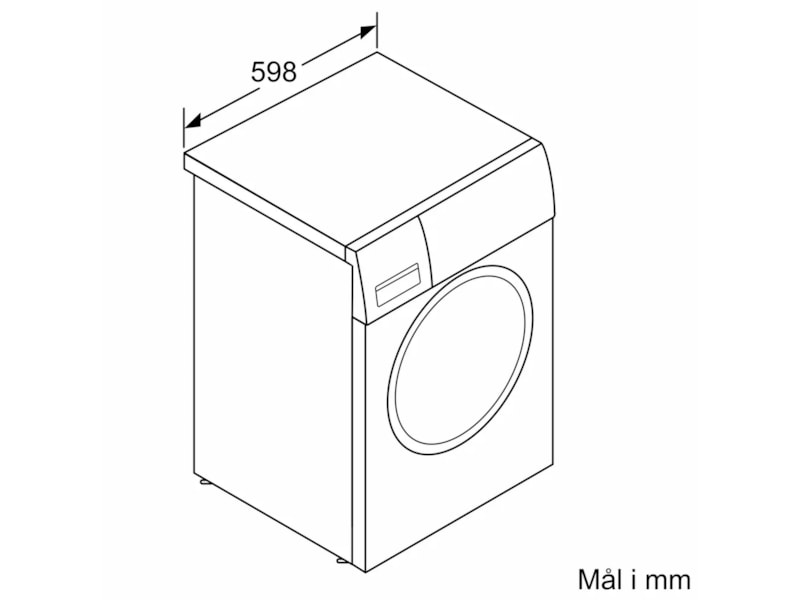 Siemens IQ500 WG54G20PDN Tvättmaskin Tvättmaskin