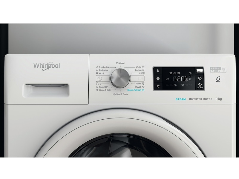 Whirlpool FFB 9458 WV EE tvättmaskin (vit) Tvättmaskin