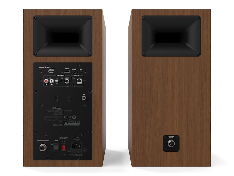 Klipsch The Seven  6,5" aktiva högtalare (walnut) Högtalare