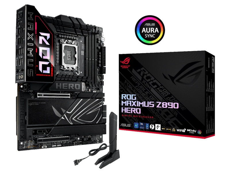 Asus ROG Maximus Z890 HERO Moderkort Intel Socket