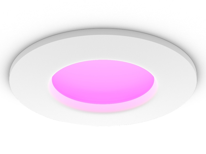 Philips Hue Slim infälld belysning 90 mm (vit) Taklampa