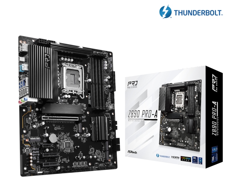 ASRock Z890 PRO-A Moderkort Intel Socket