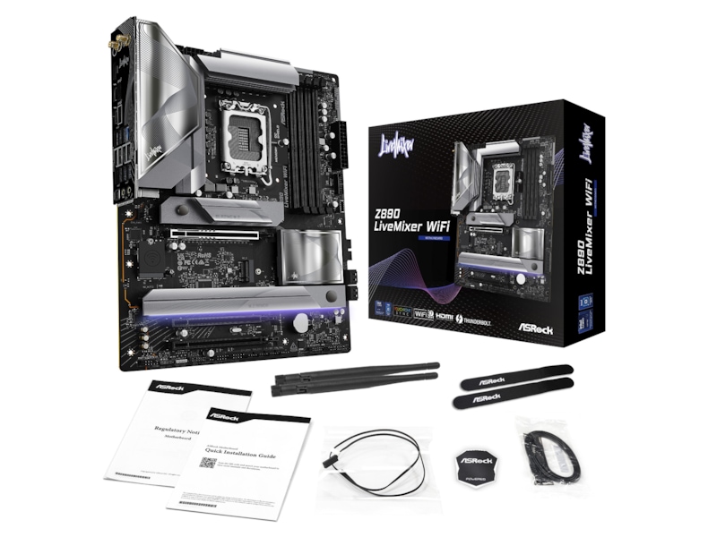 ASRock Z890 LIVEMIXER WIFI Moderkort Intel Socket