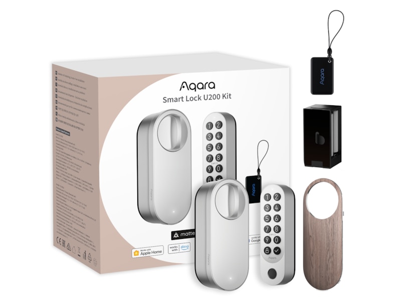 Aqara Smart Lock U200 Kit (silver) Elektroniskt dörrlås