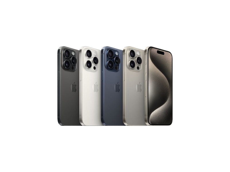 iPhone 15 Pro 256GB (naturligt titan) Mobiltelefoner