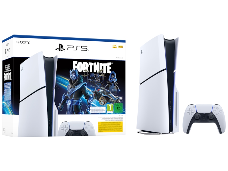 PlayStation 5 Slim och Fortnite Cobalt Star PlayStation