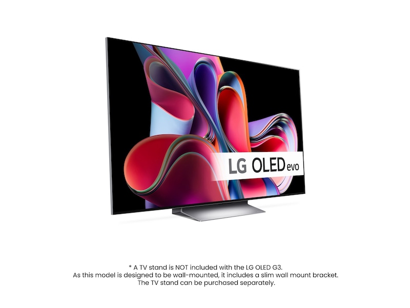 LG 83" G3 OLED 4K TV OLED83G36LA Soundbars