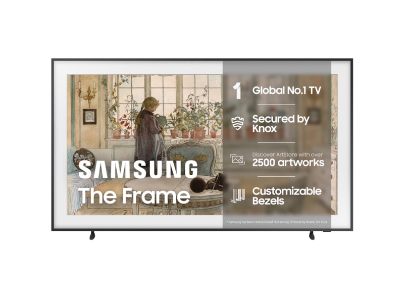 Samsung 85” The Frame 2024 TQ85LS03D Över 80 tums TV