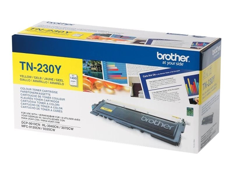 Brother Toner TN230Y Gul 1400 sidor Lasertoner