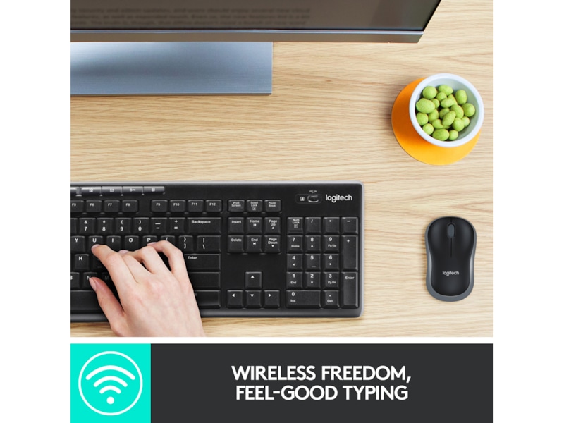 Logitech MK270 Combo Trådlös Mus & tangentbord -combo-paket