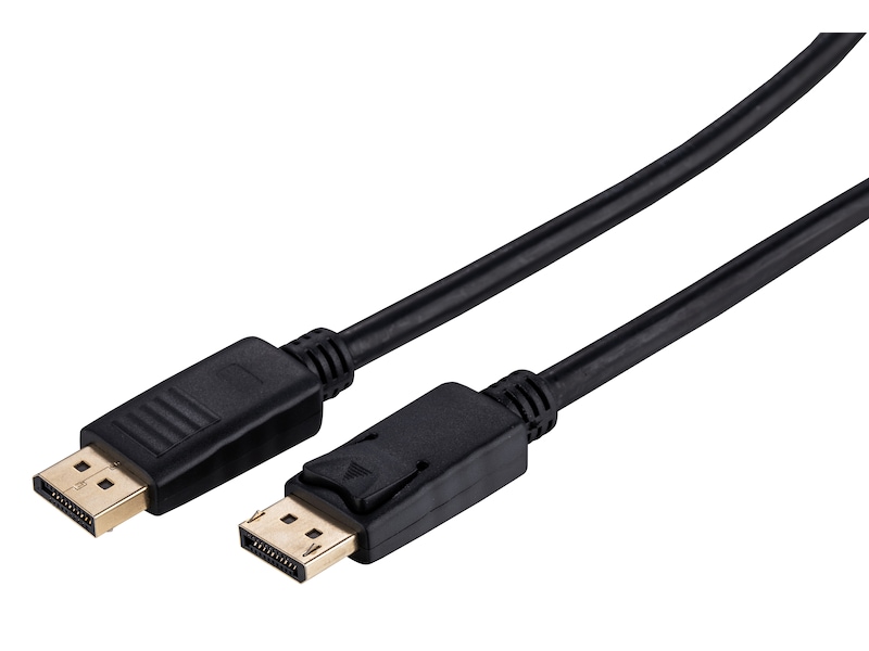 Displayport kabel 5m (svart) Skärmkablar