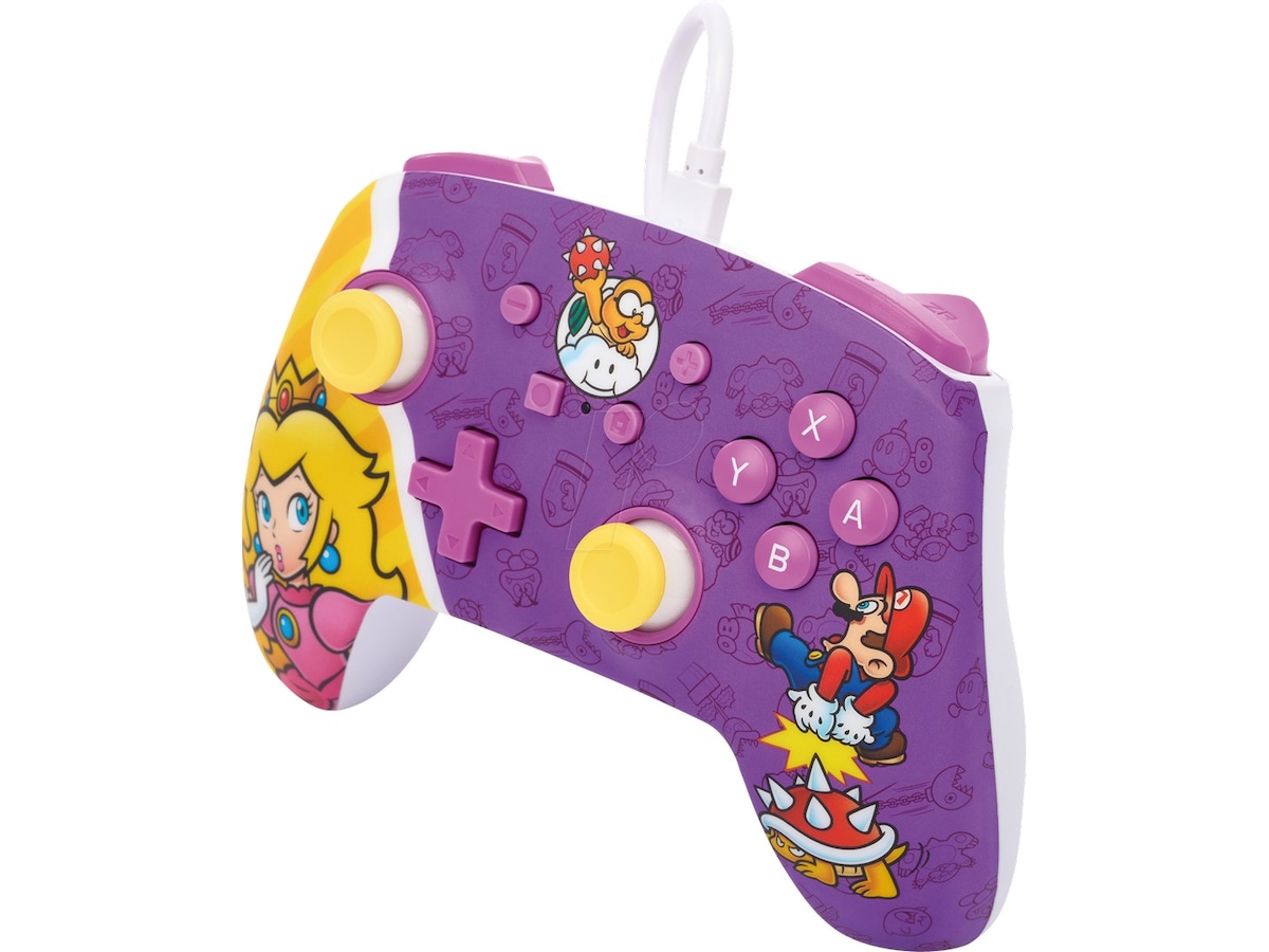 PowerA Enhanced Nintendo Switch Kontroller Princess Peach Tillbehör till spelkonsoler