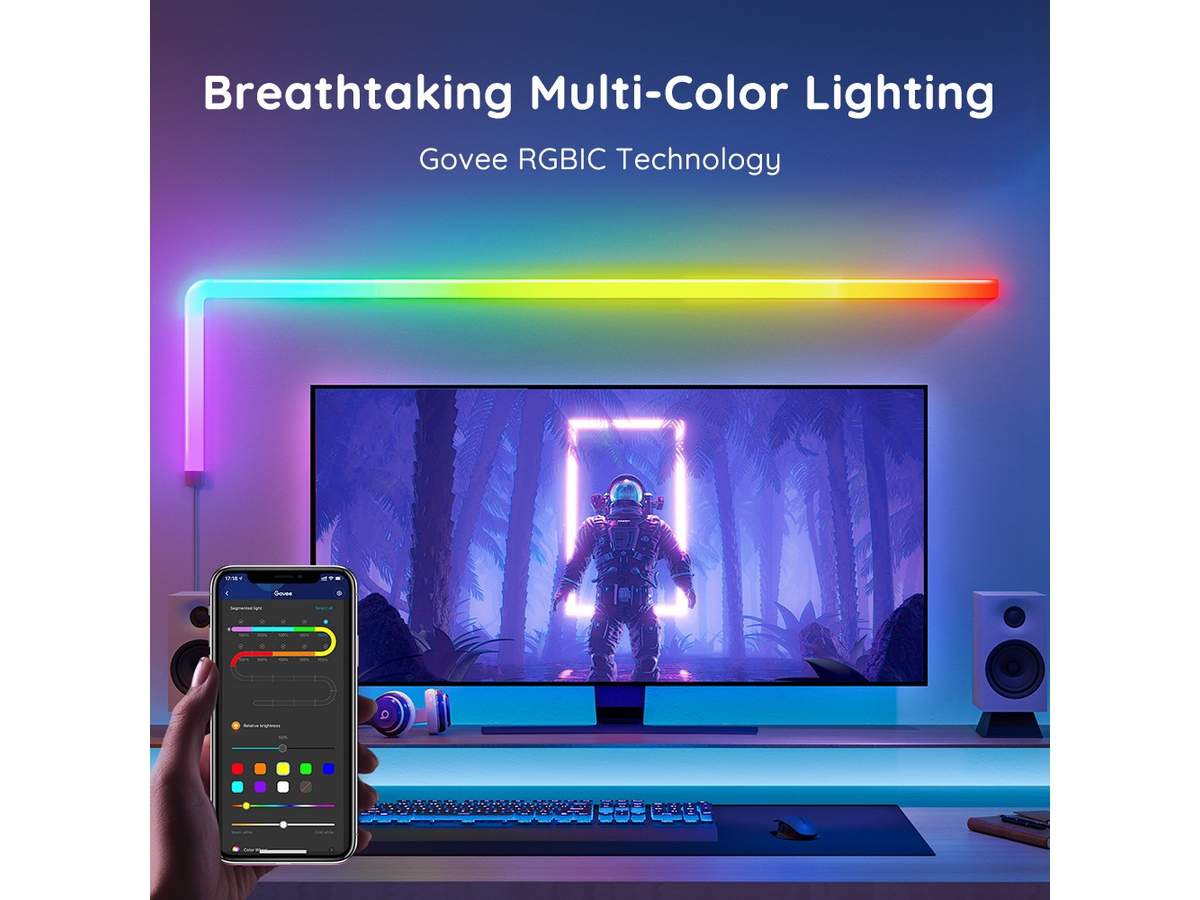 Govee Glide Wall Light (8+4) Led strips & underhållning